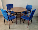 Cj Mesa c/ 4 cadeiras Corda Nautica